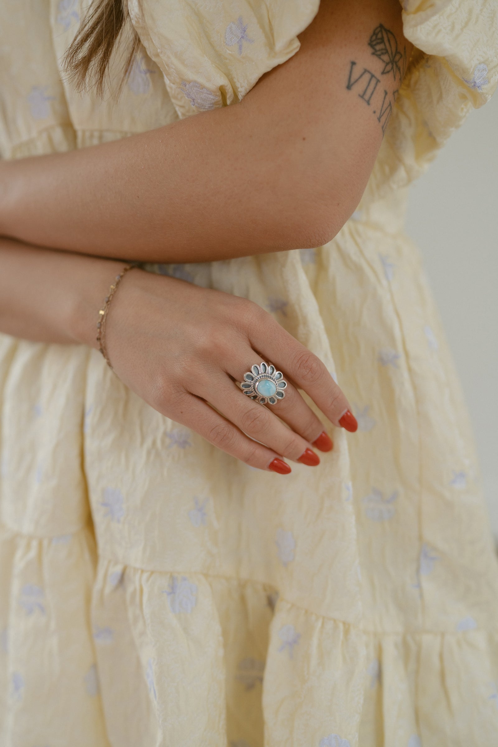 Begonia Ring | Larimar