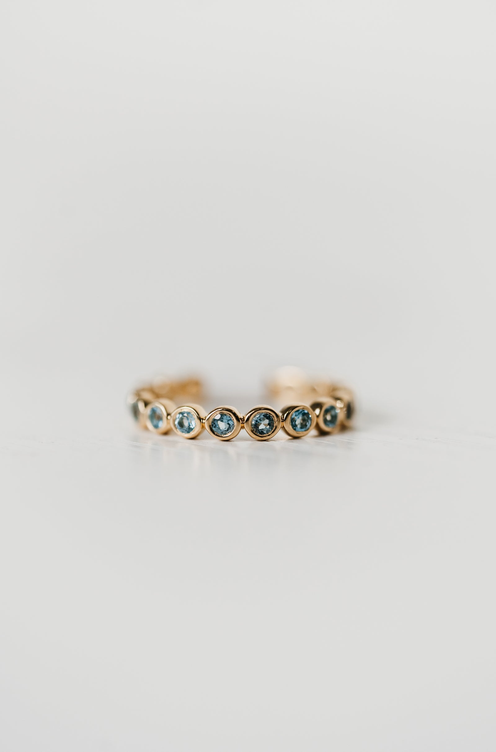 Waterfall Ring | Blue Topaz