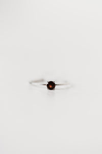 Brunie Ring | Red Garnet