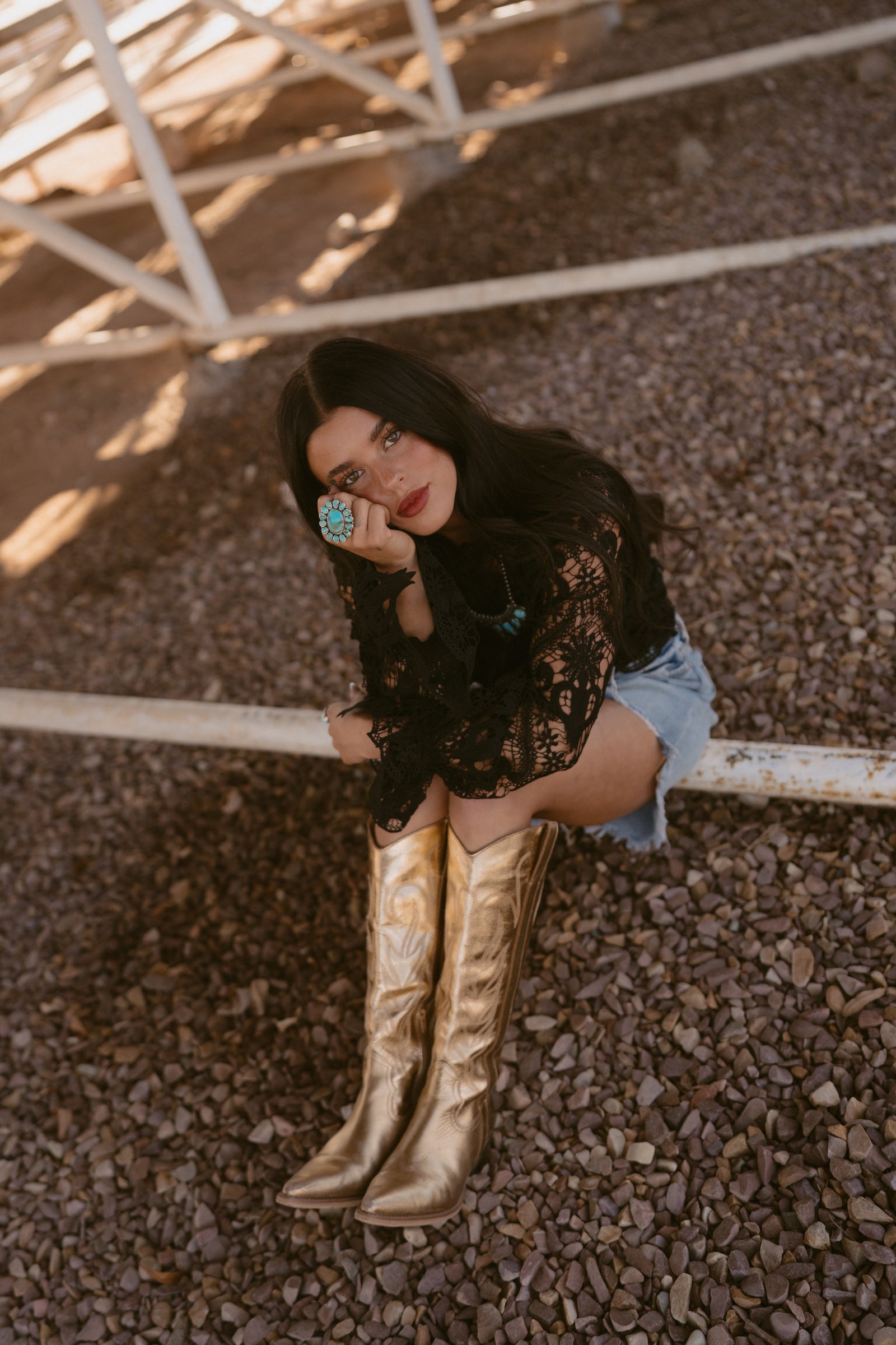 Agency Boots | Gold