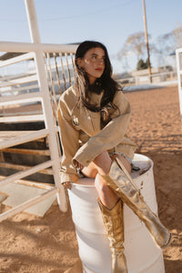 Agency Boots | Gold
