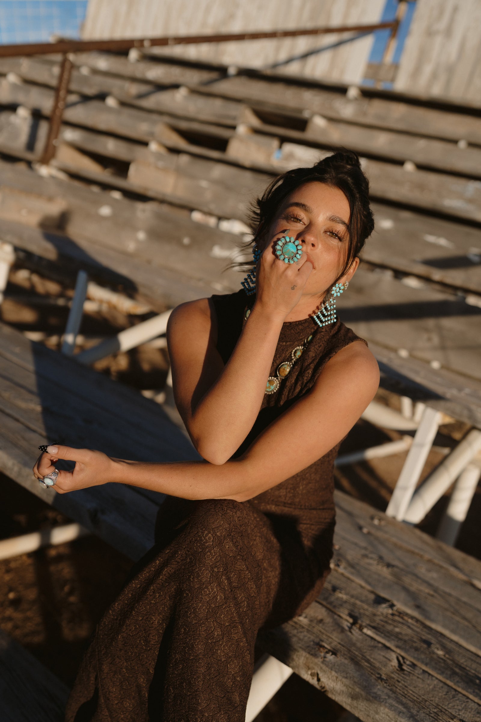 Memphis Ring | Turquoise