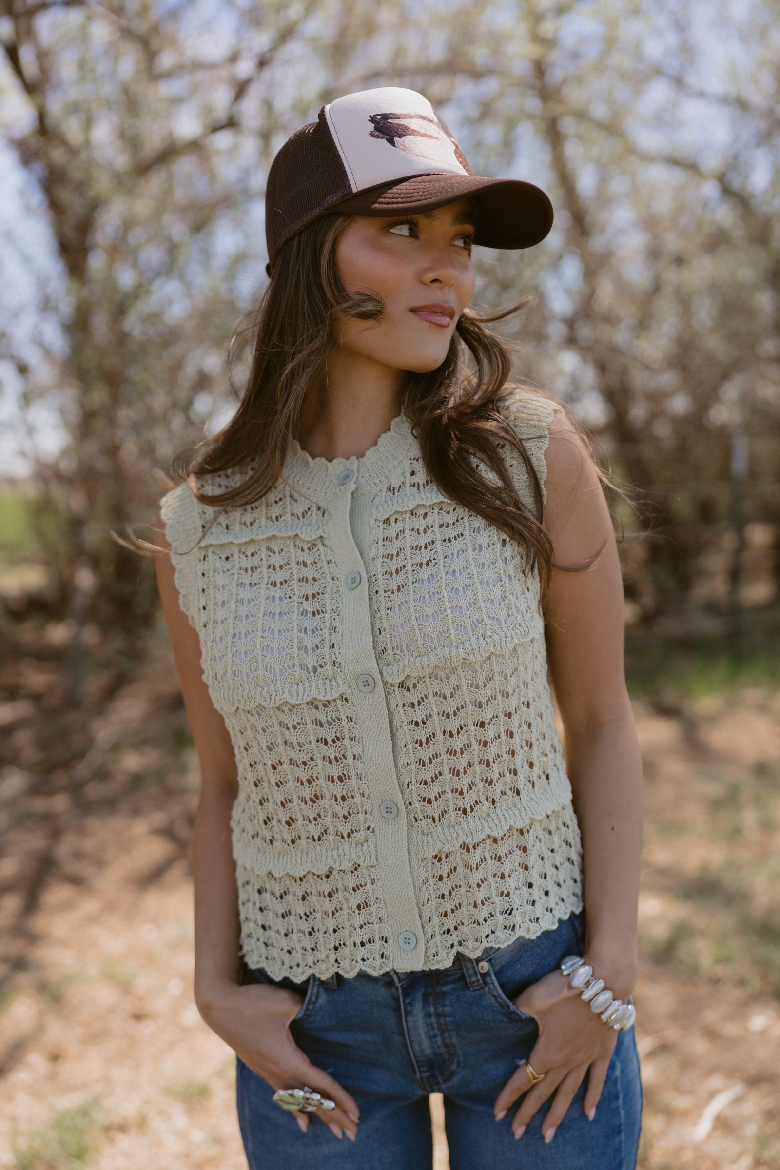 Quilted Duck Trucker Hat