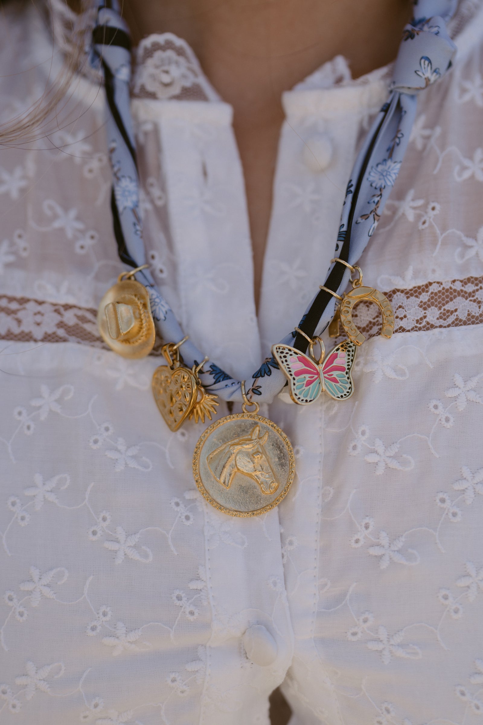 Barnyard Charm Necklace