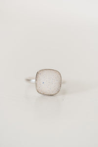 Helio Ring | Titanium Druse
