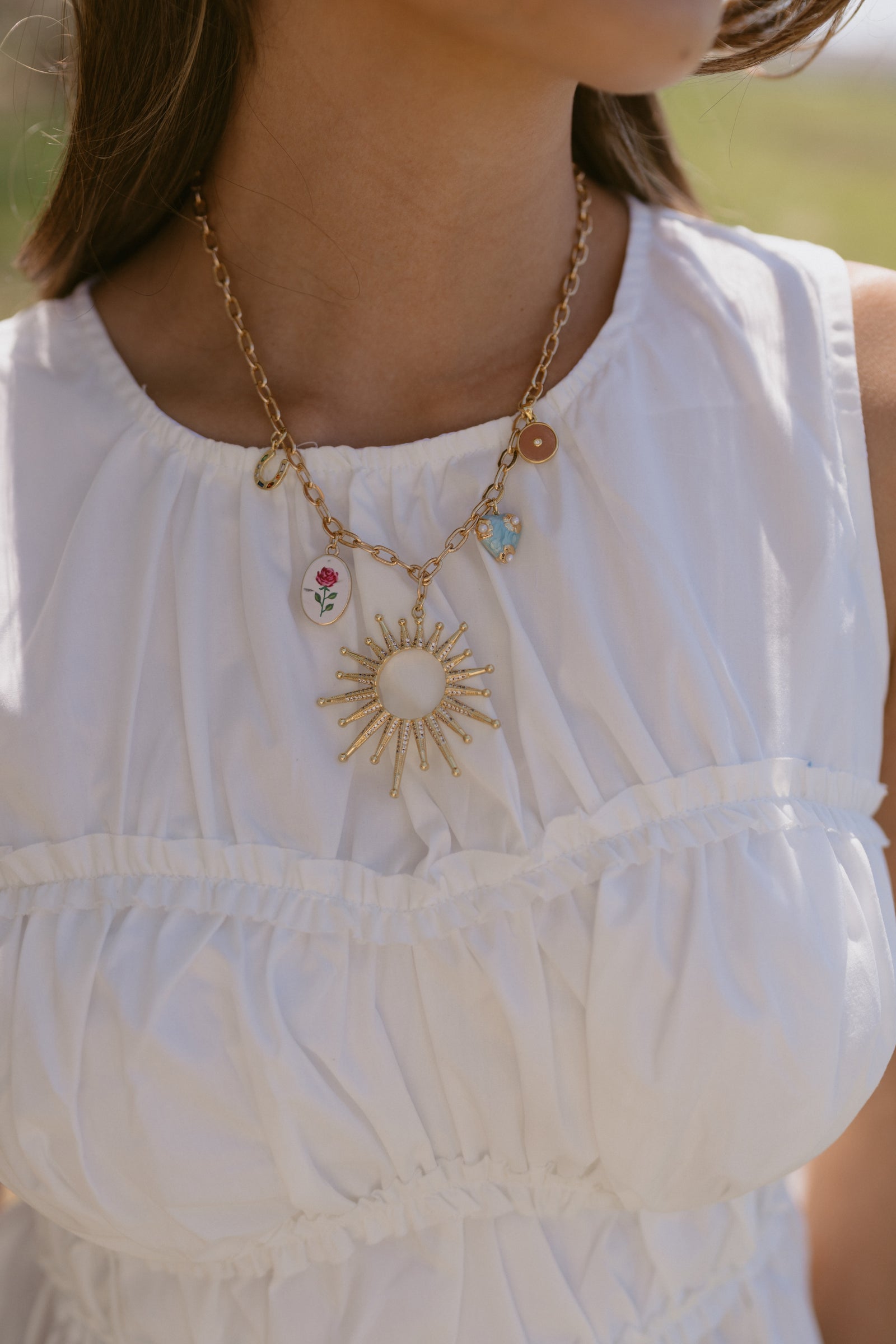 Sun Burst Necklace