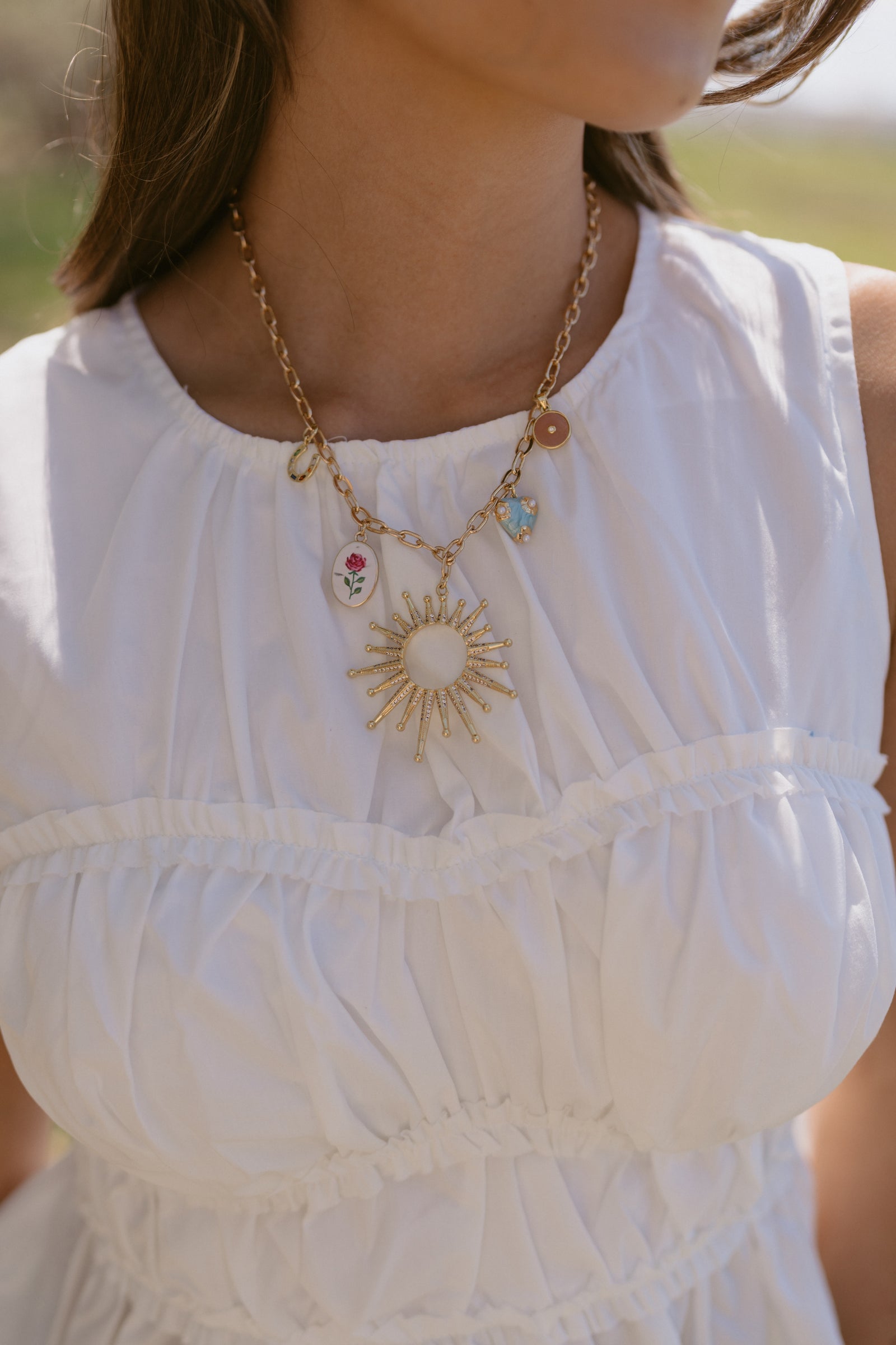 Sun Burst Necklace
