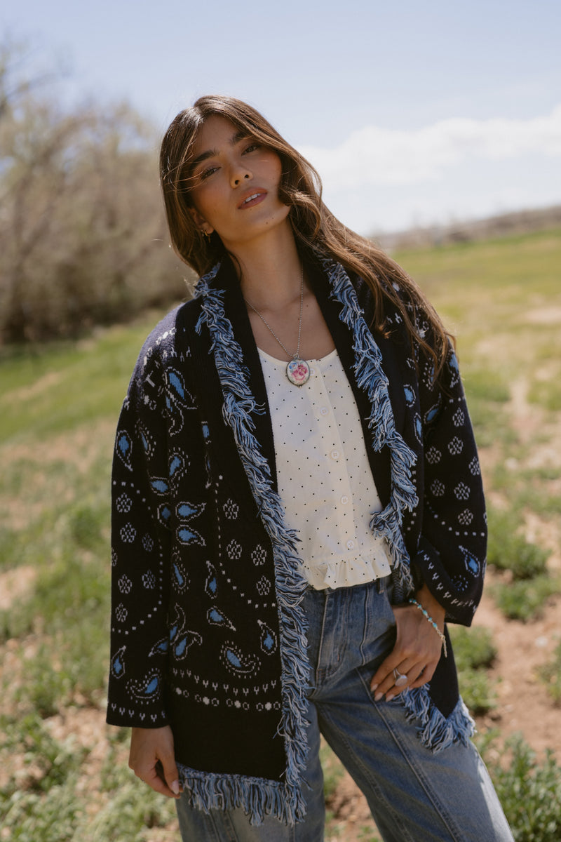 All Fringed Up Cardigan