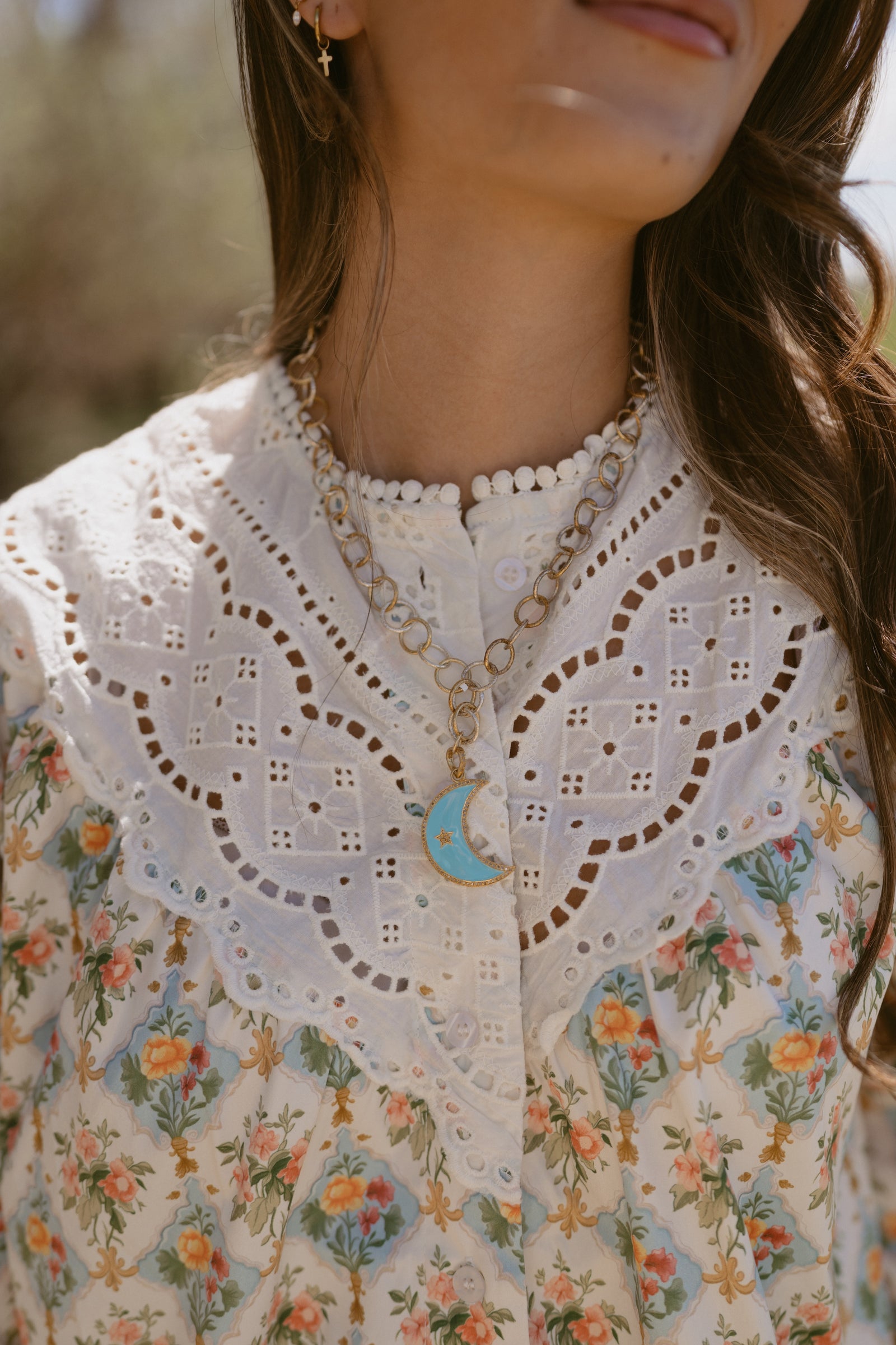 Lunara Necklace | Turquoise