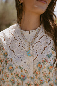 Lunara Necklace | Turquoise