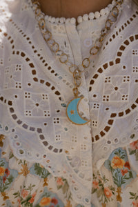 Lunara Necklace | Turquoise
