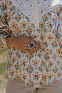 Johannes Ring | Blue Lapis + Moonstone