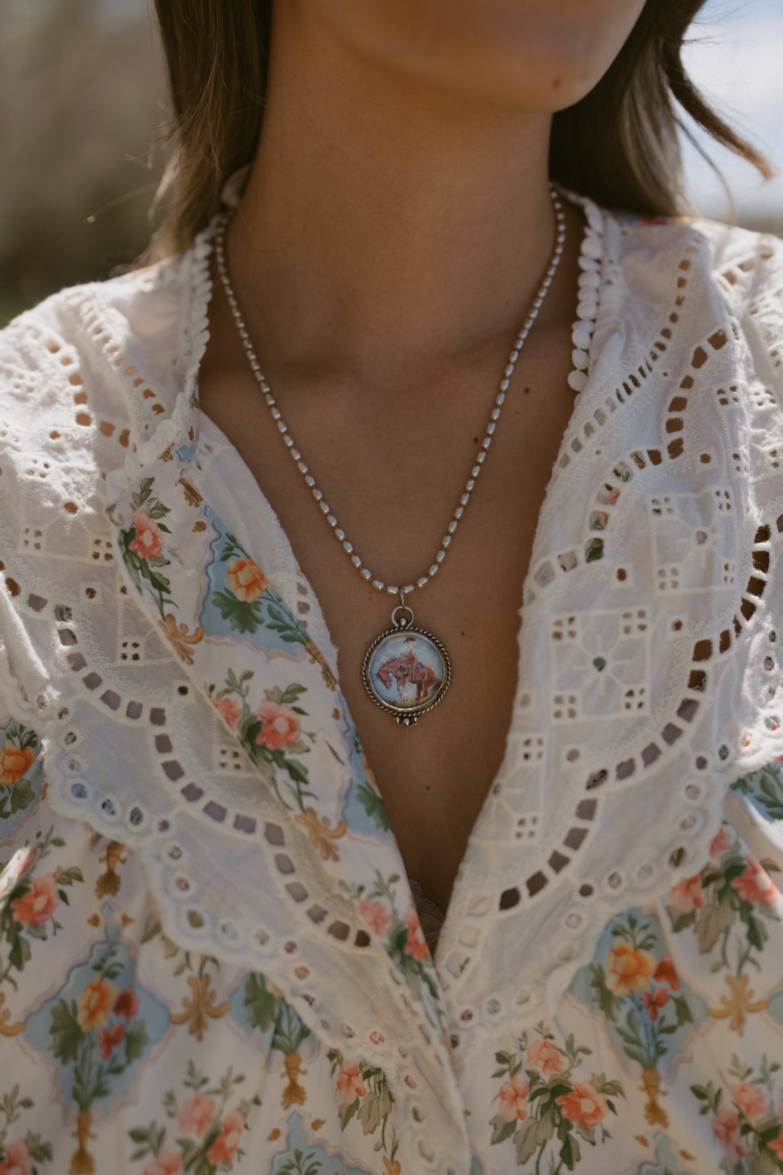 Big Red Necklace