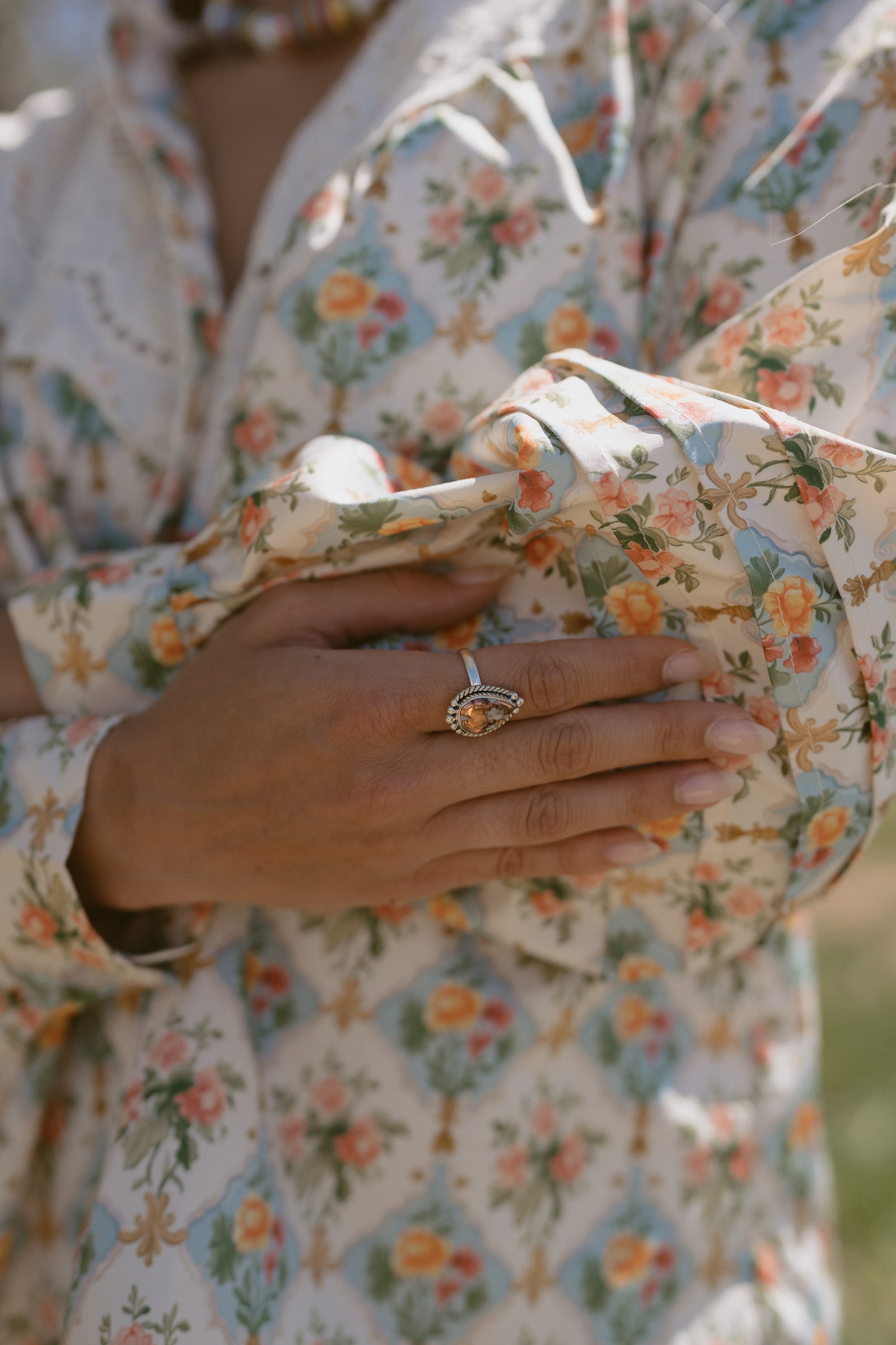 Zahara Ring | Copper Dolomite