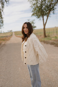 Cowan Cable Knit Cardigan