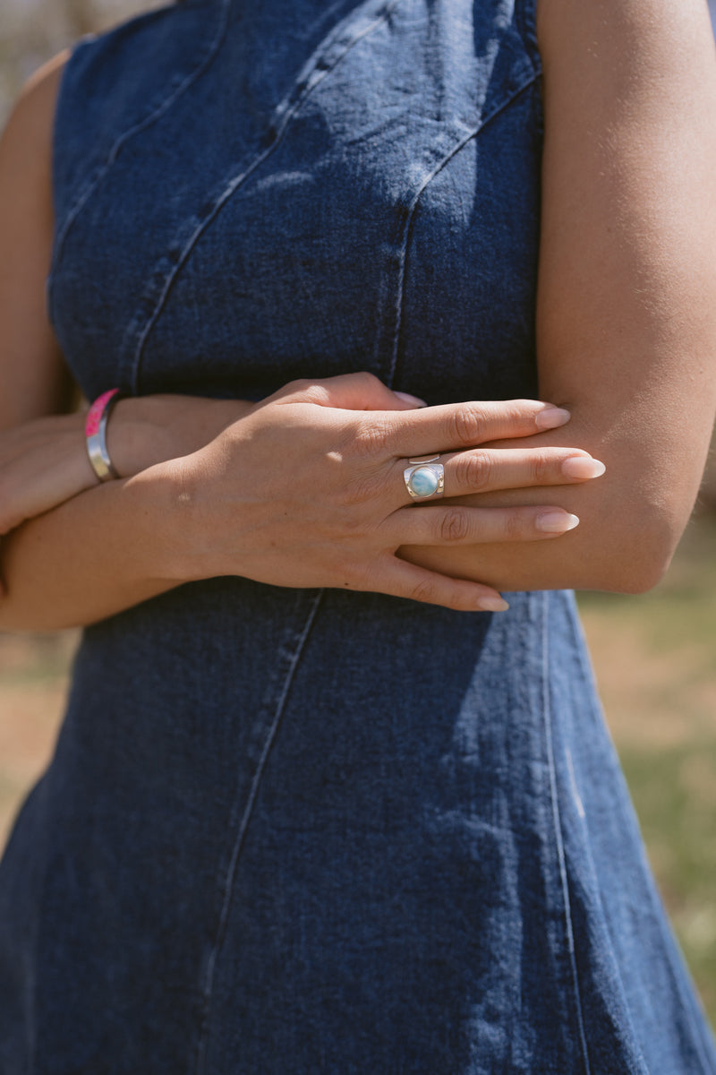 Foster Ring | Larimar