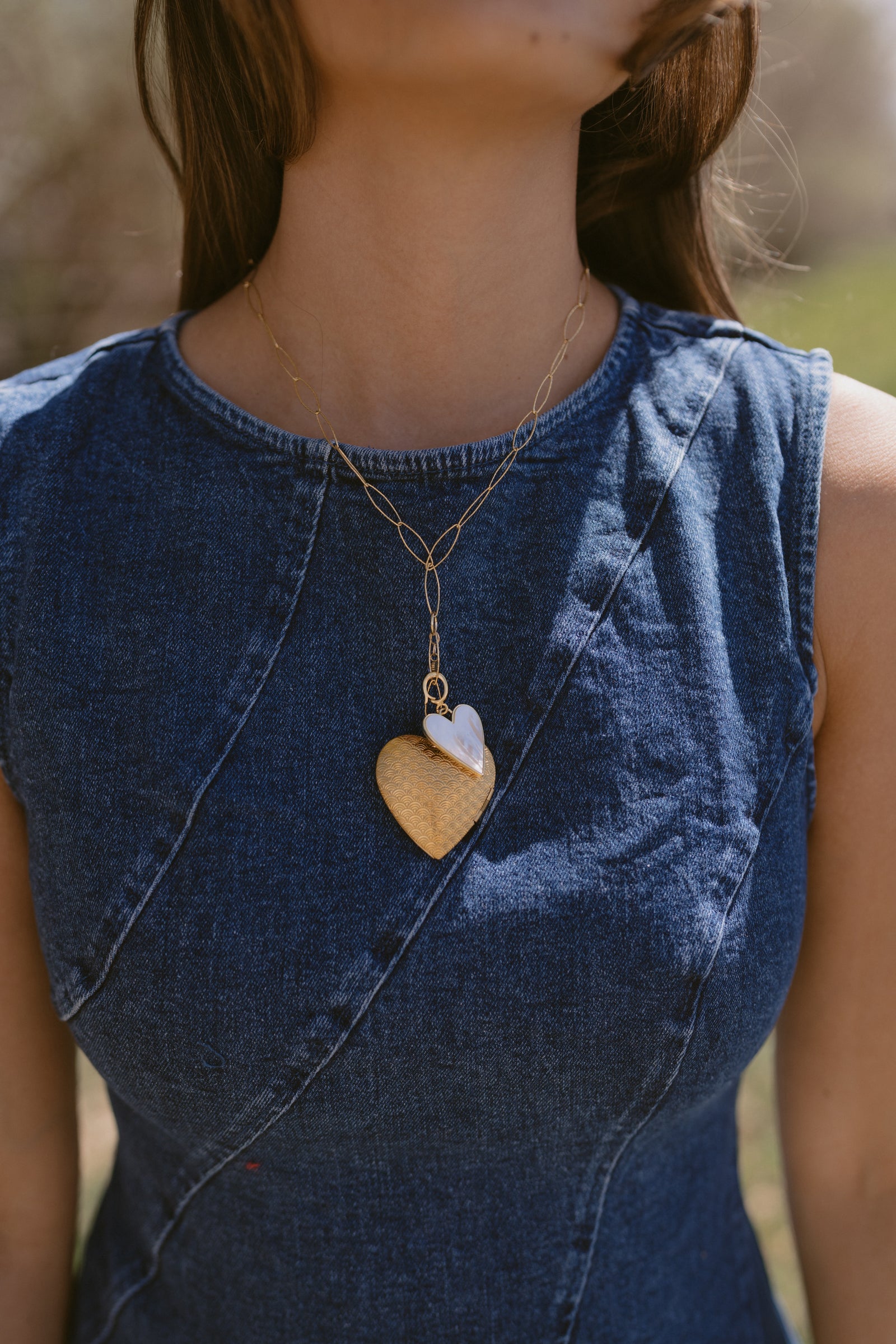 Two Hearts Necklace