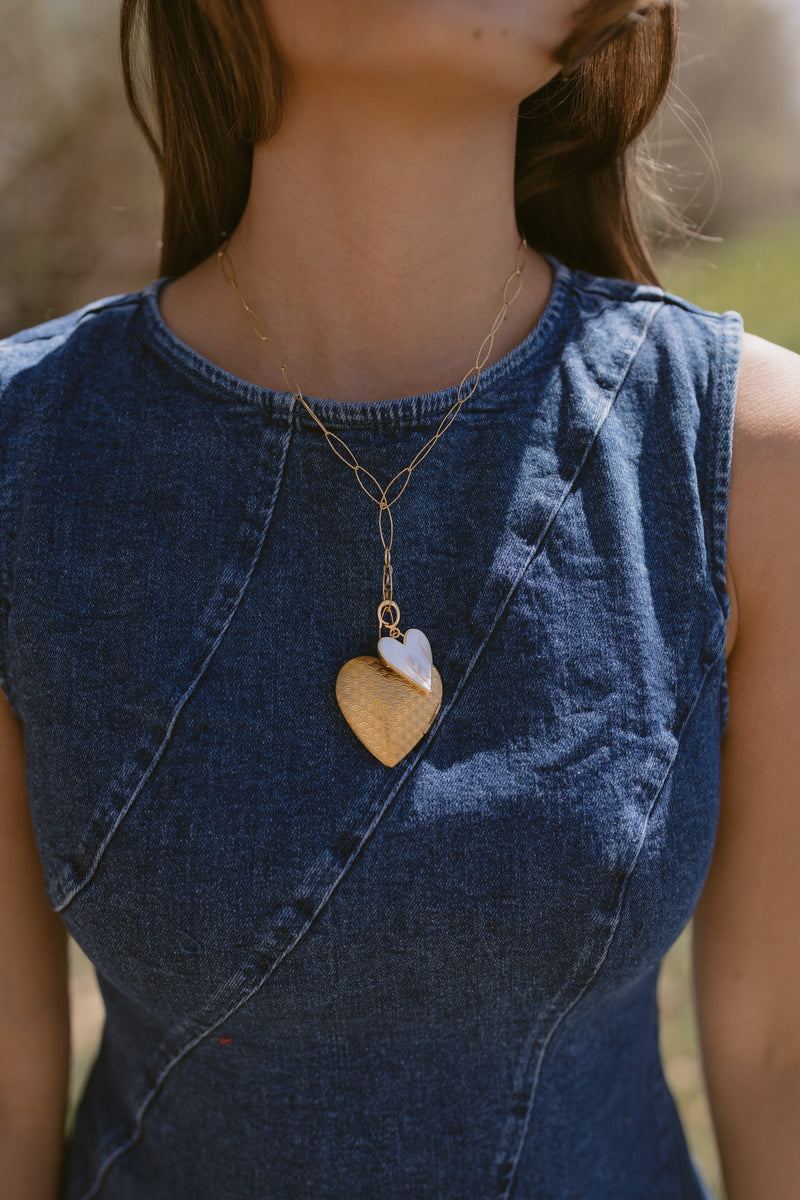 Two Hearts Necklace