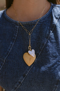 Two Hearts Necklace