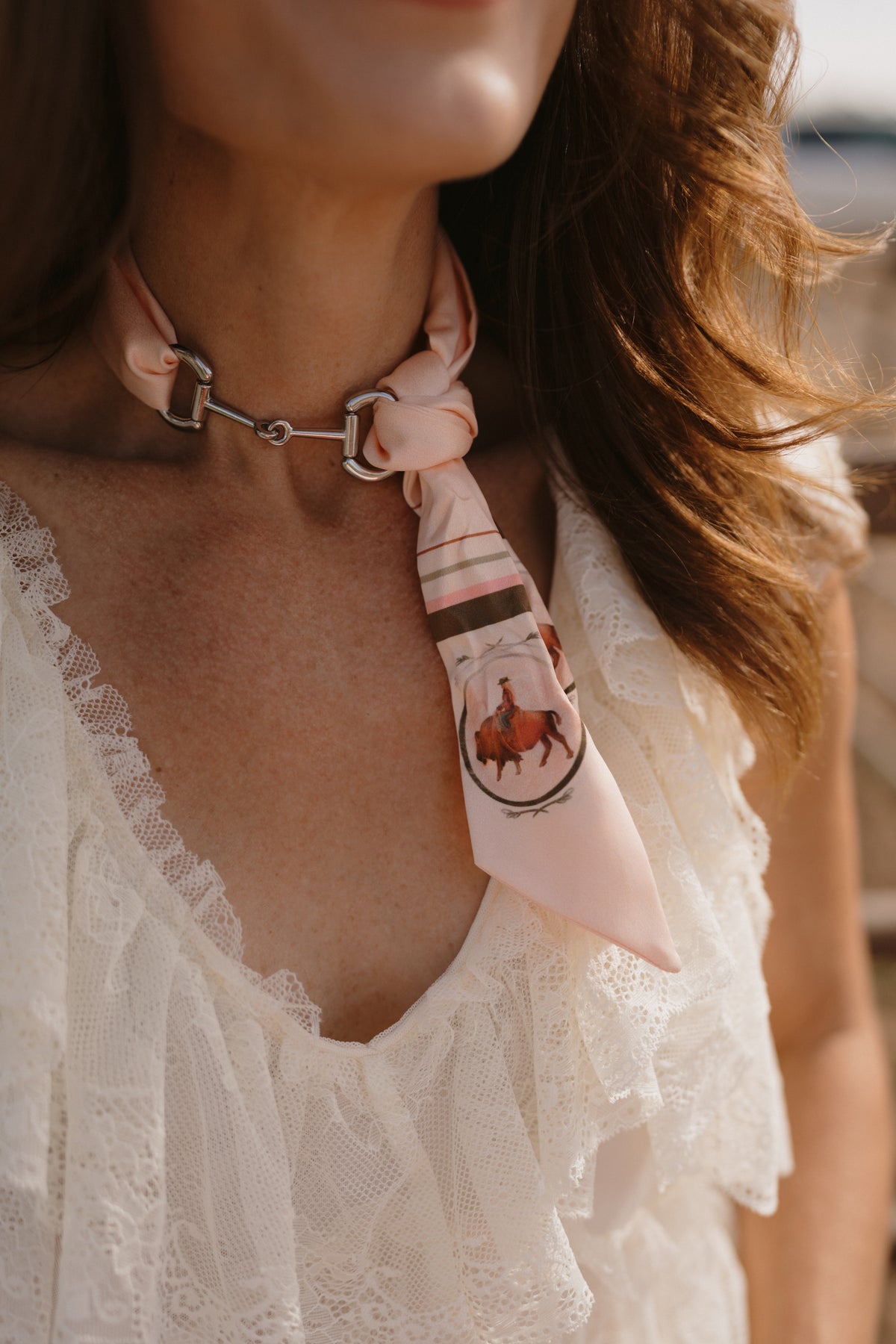 Roamin Bison Bit Necklace