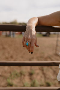 Eunice Ring | Turquoise