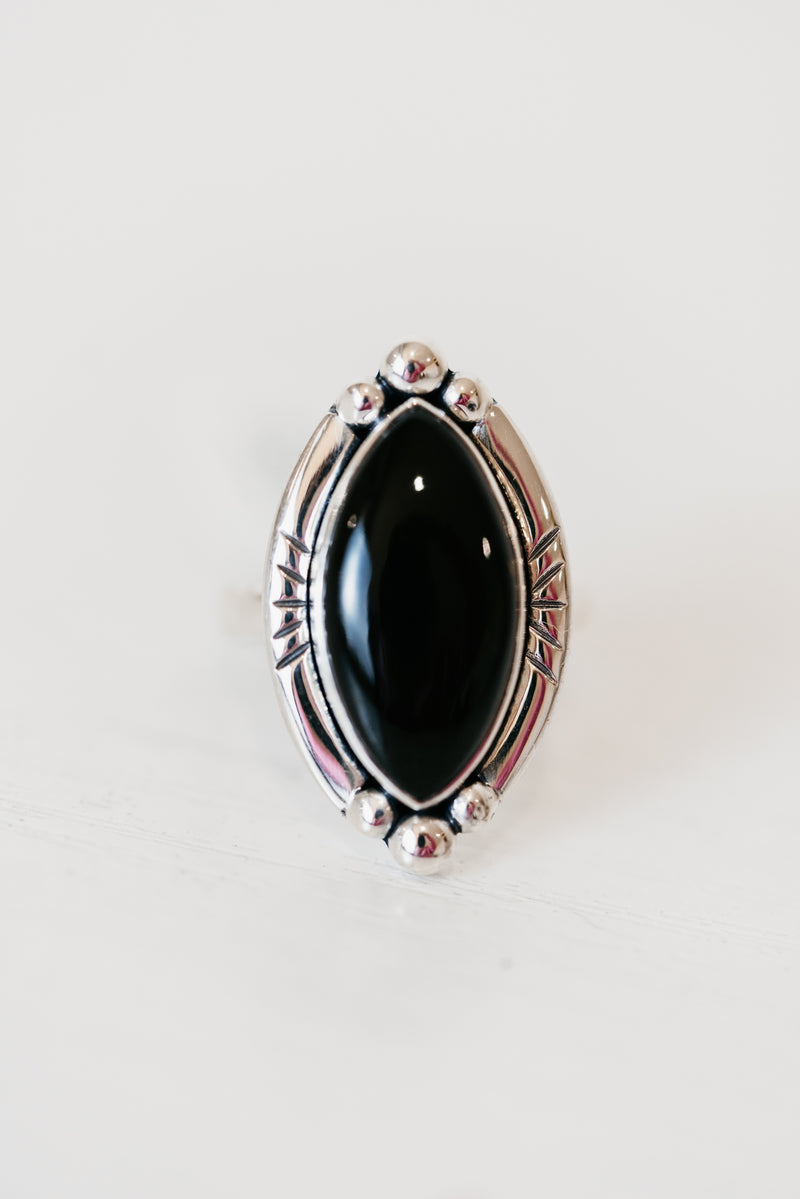 Cassandra Ring | Black Onyx
