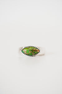 Aveline Ring | Green Copper Turquoise