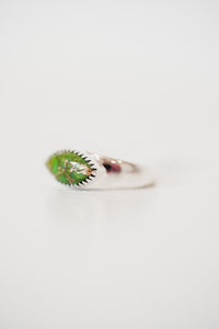 Aveline Ring | Green Copper Turquoise