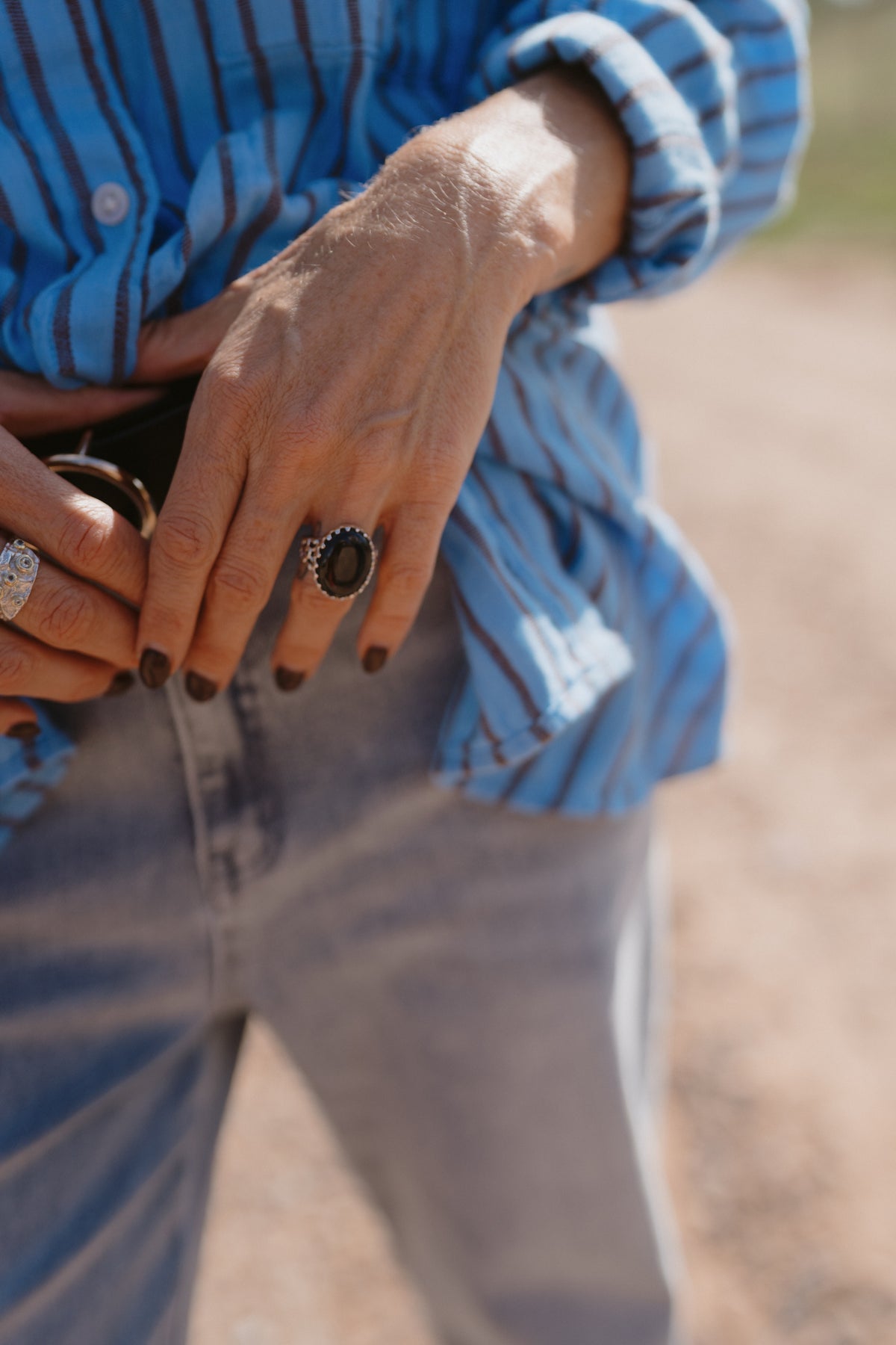 Uma Ring | Black Onyx