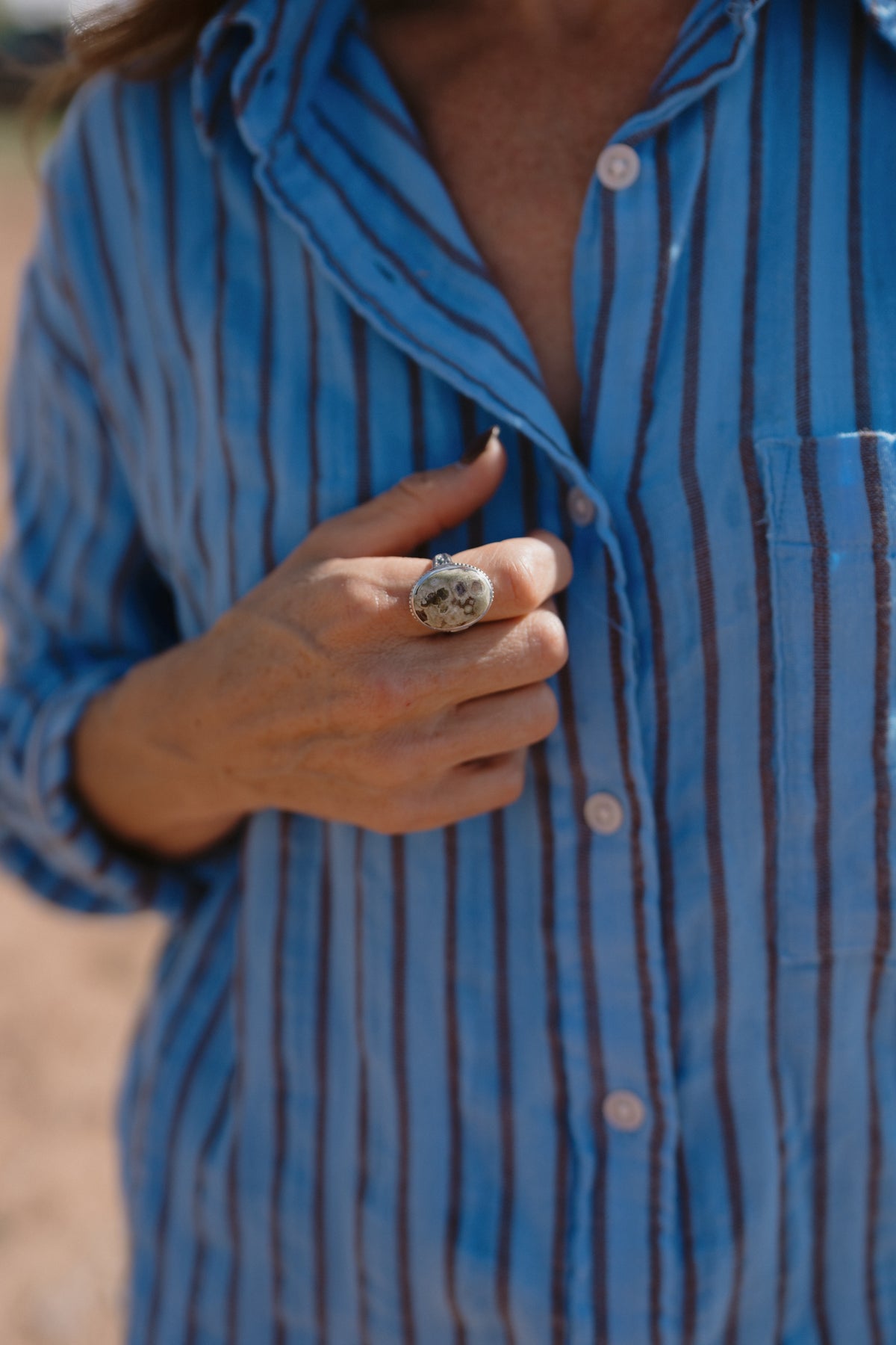 Jamilla Ring | Rainforest Jasper