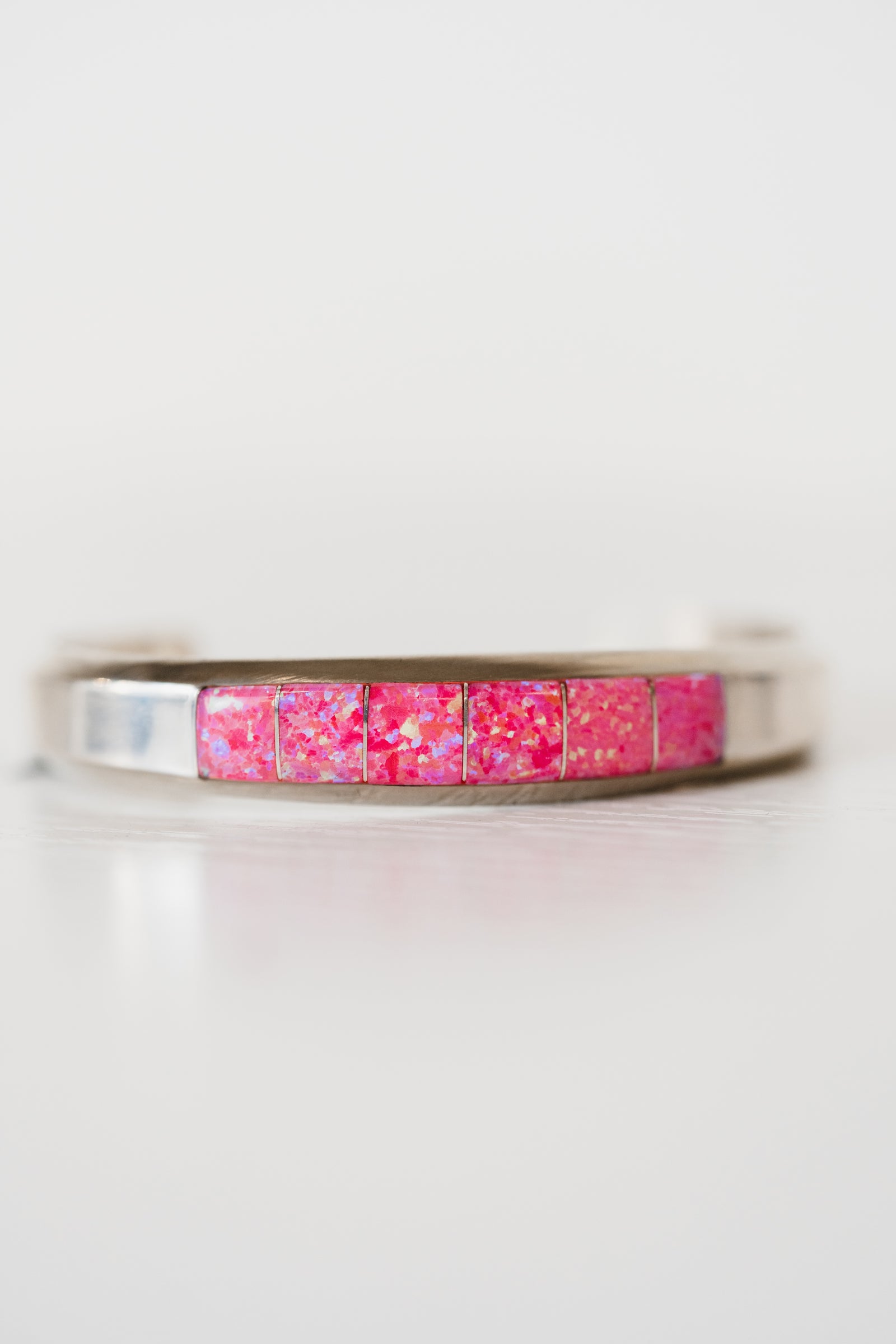 Bindi Cuff | Pink Opal