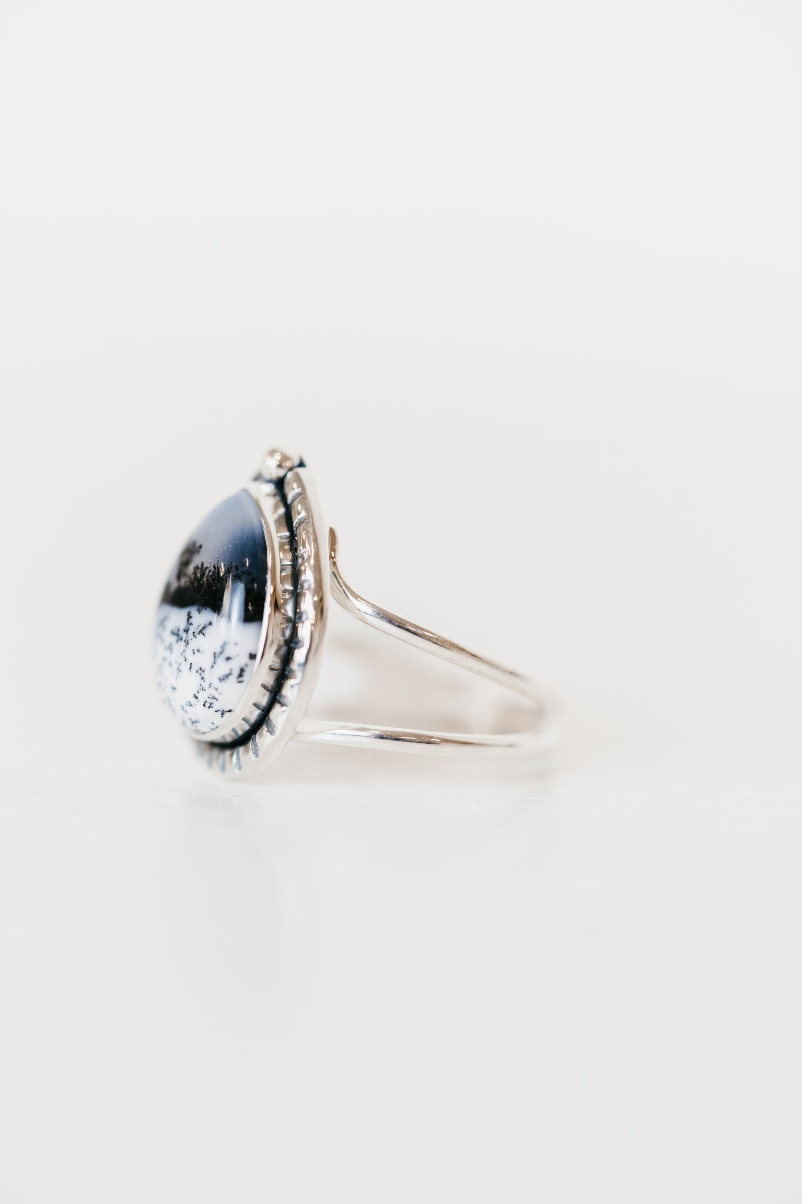 Vernette Ring | Dendritic Opal