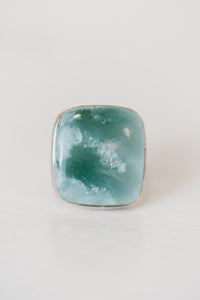 Camellia Ring | Hemimorphite