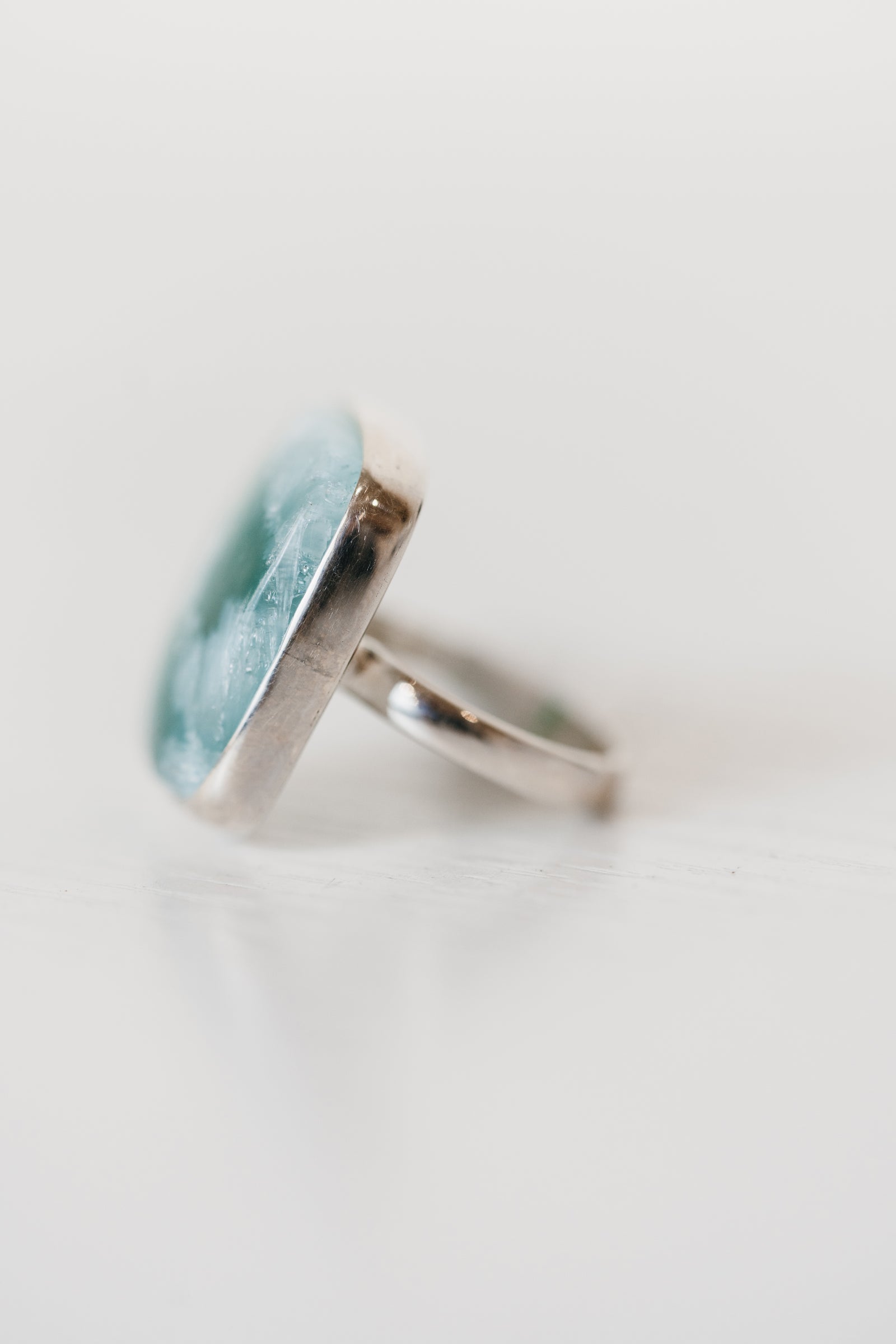 Camellia Ring | Hemimorphite