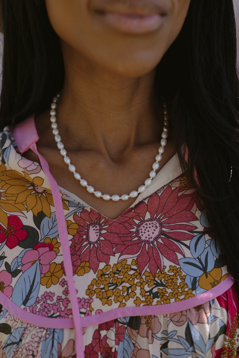 Gatsby Pearl Necklace