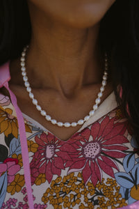 Gatsby Pearl Necklace