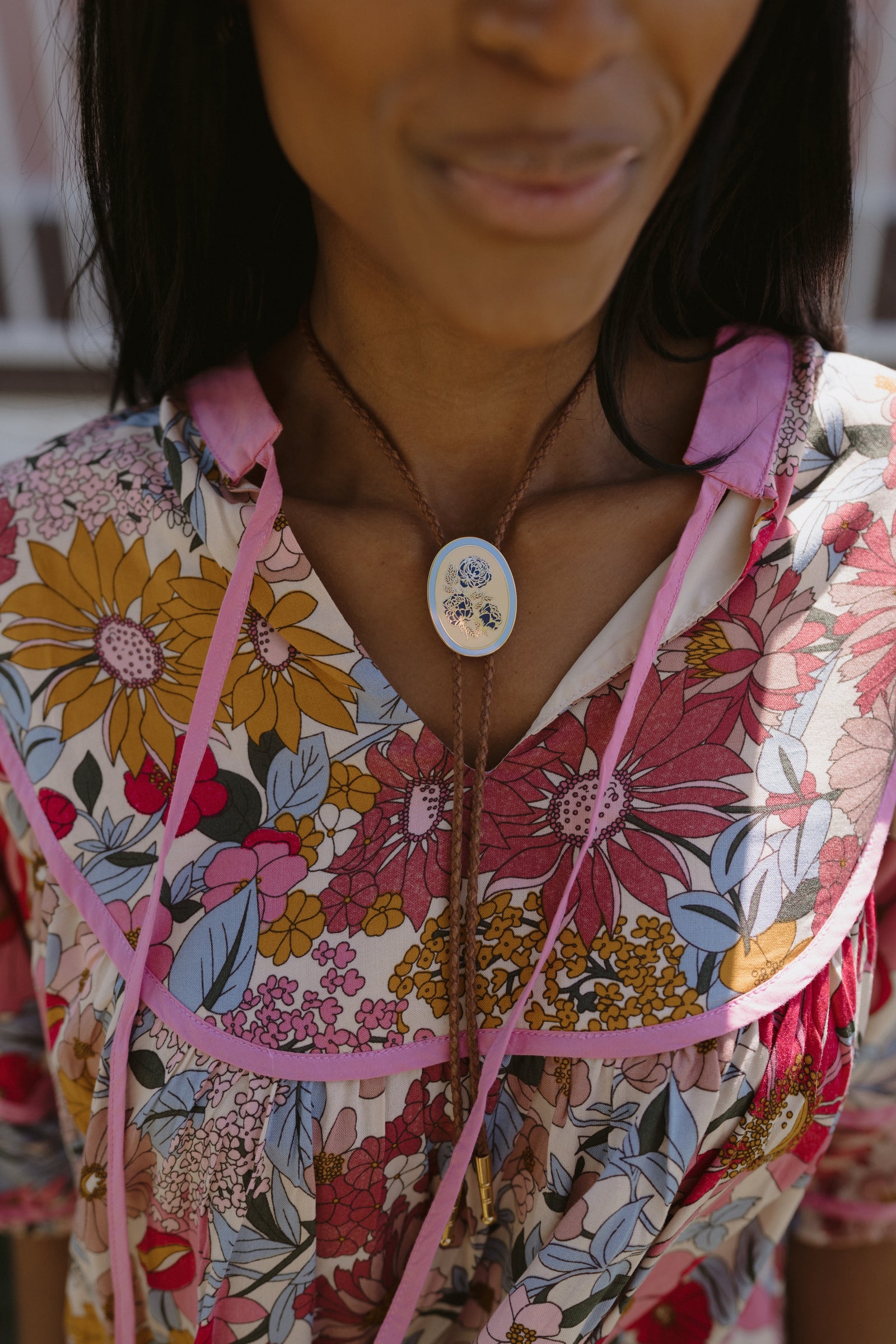 Botanical Bolo Tie