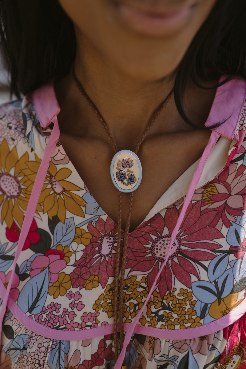 Botanical Bolo Tie