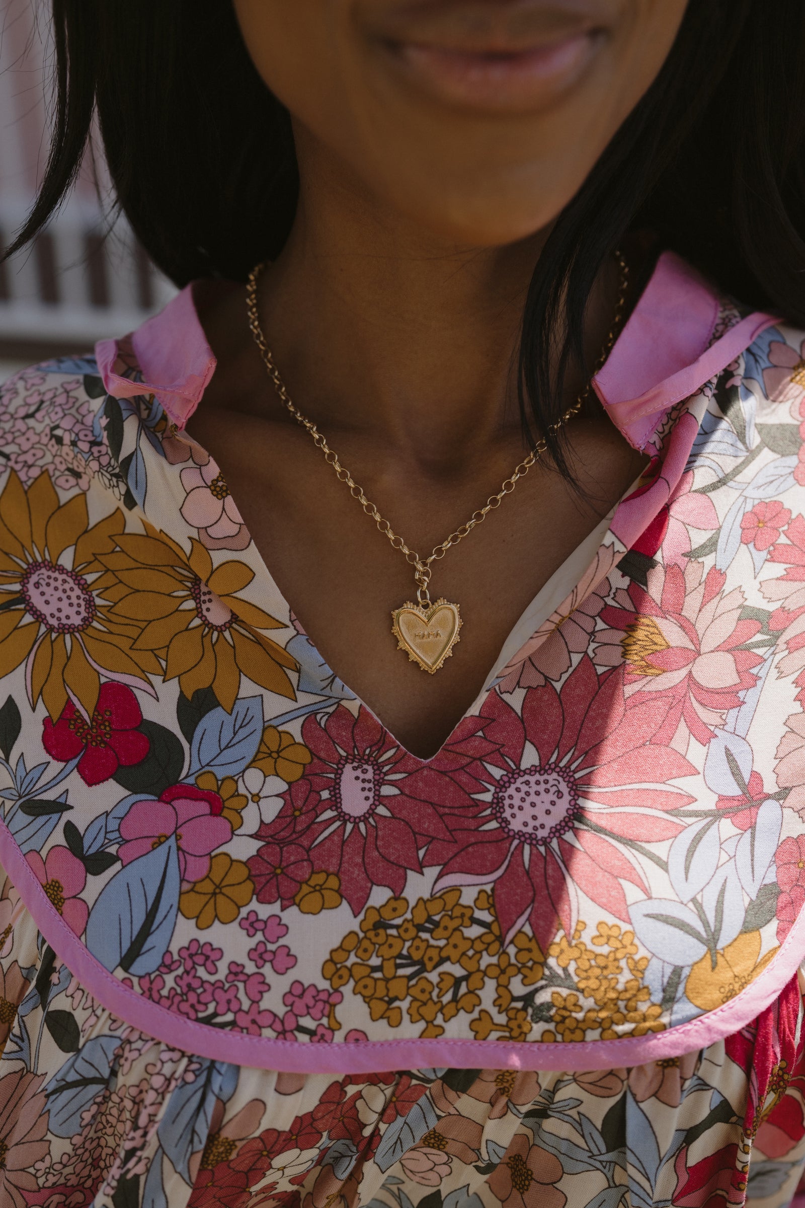 Mama's Heart Necklace