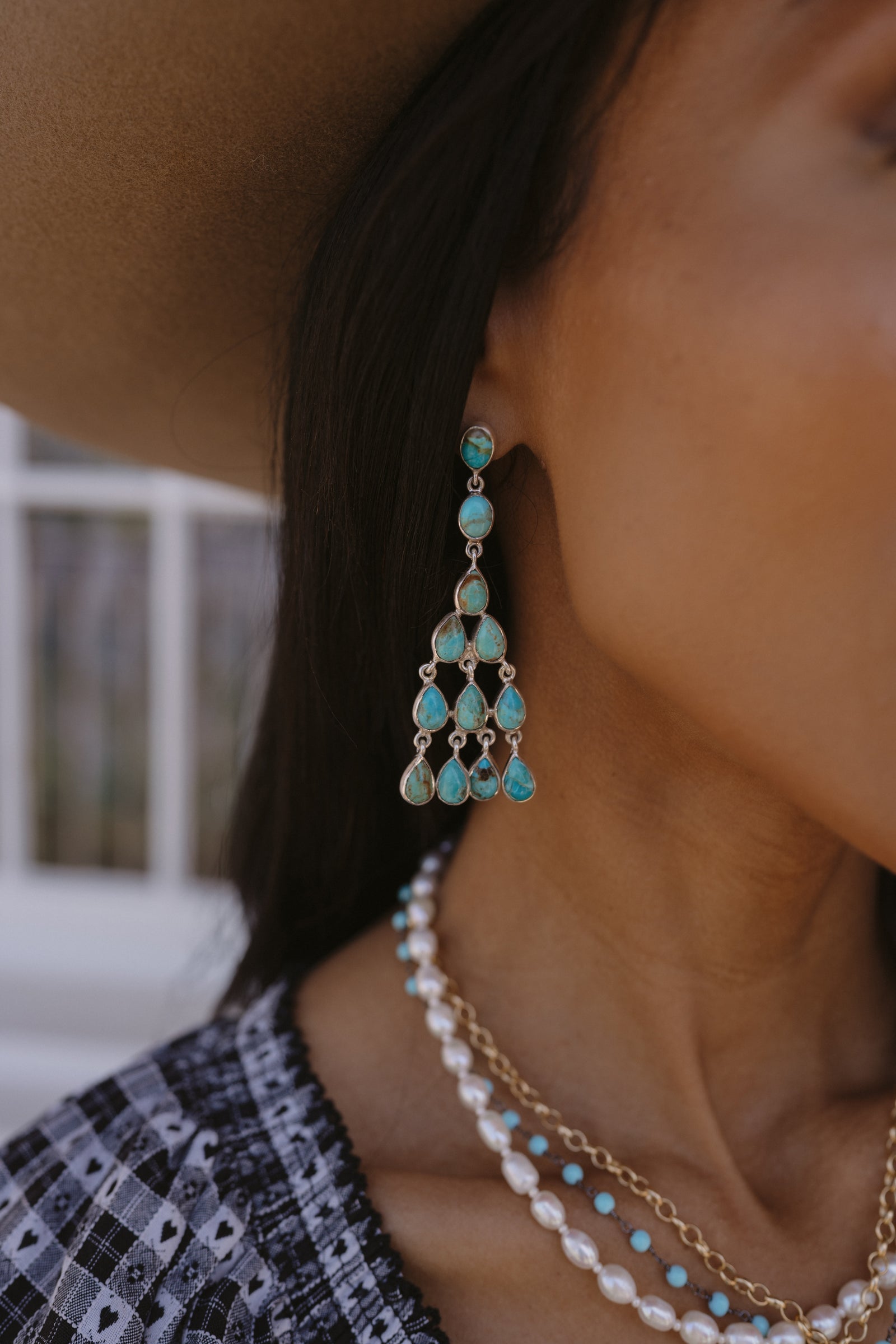 Janelle Earrings | Turquoise