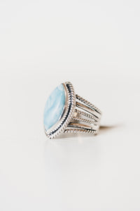 Harlow Ring | Larimar