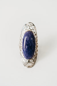 Larson Ring | Purple Charoite