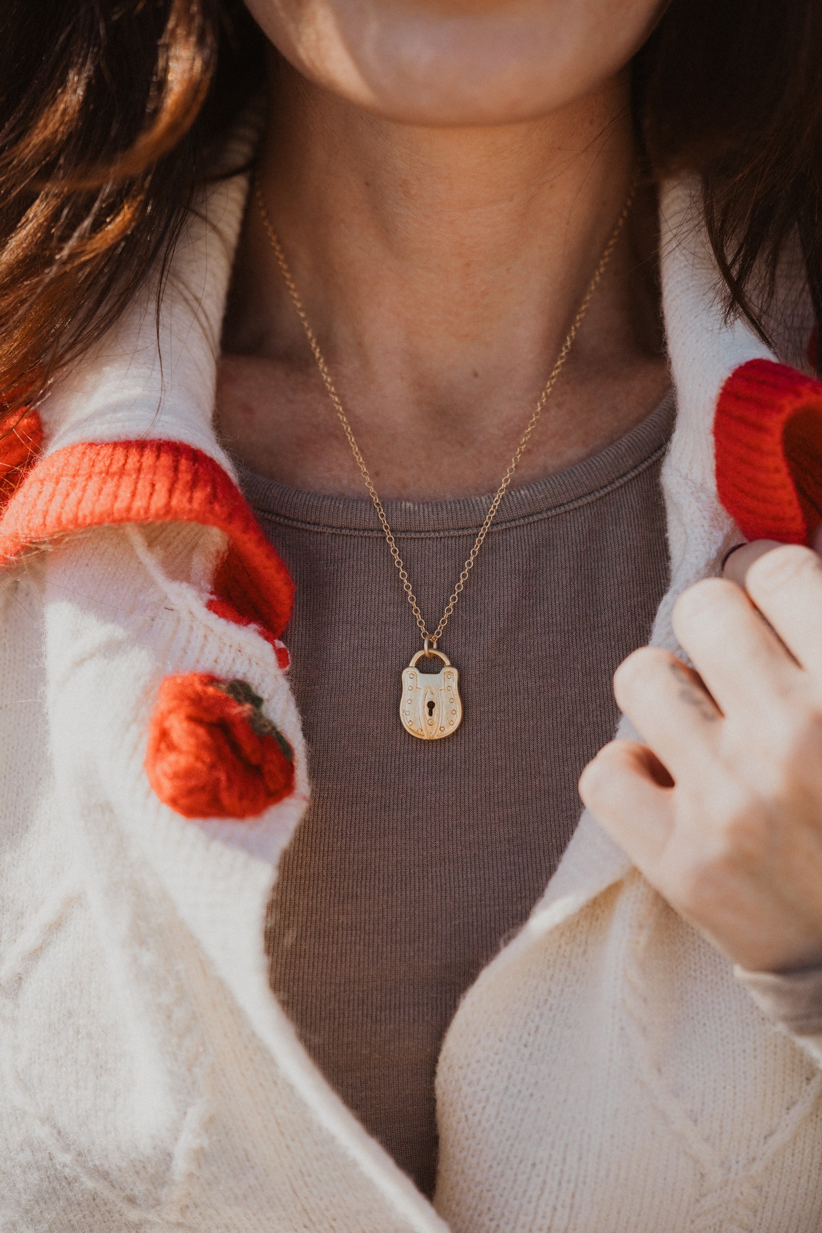 Lovers Lock Necklace