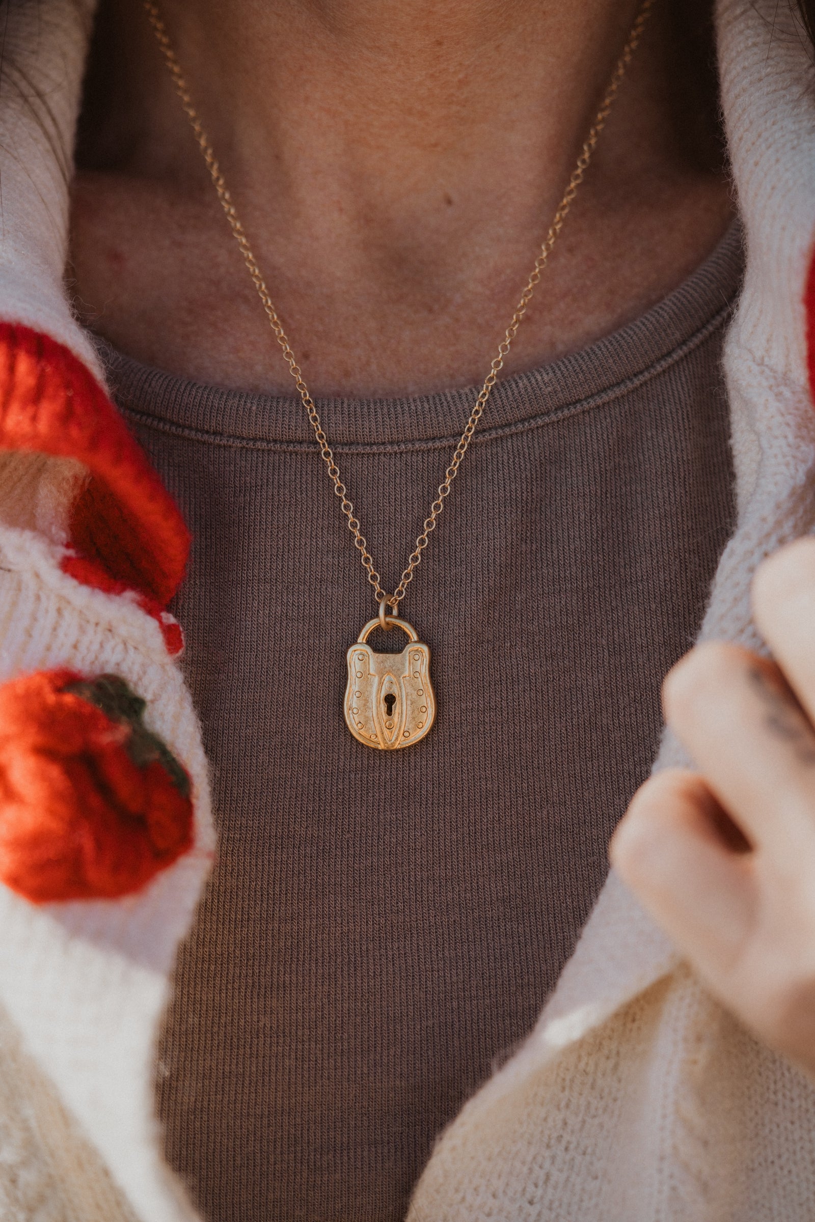 Lovers Lock Necklace