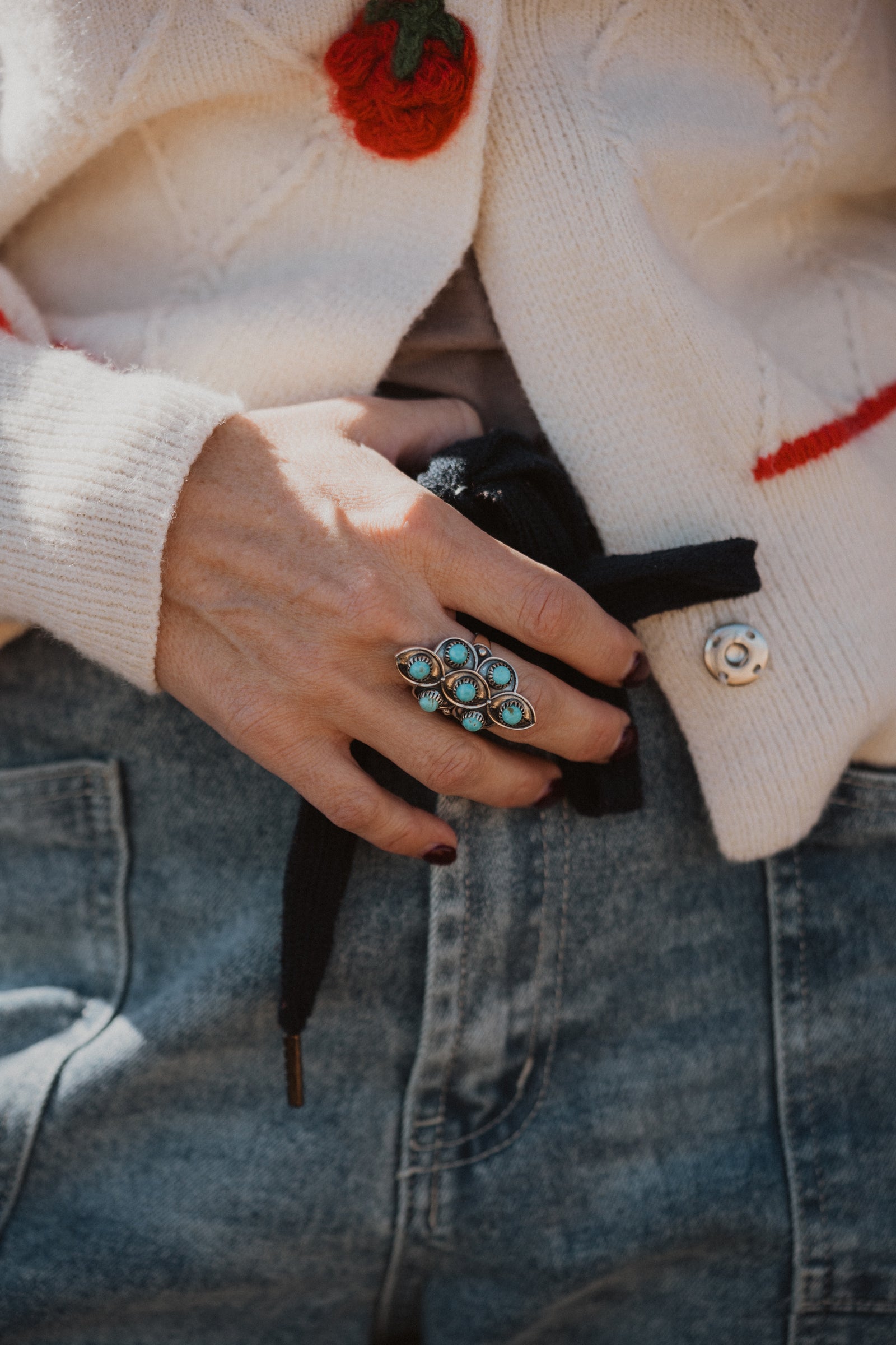Sweet Pea Ring | Turquoise