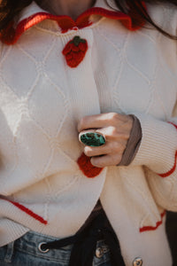 Avalyn Ring | Azurite Malachite