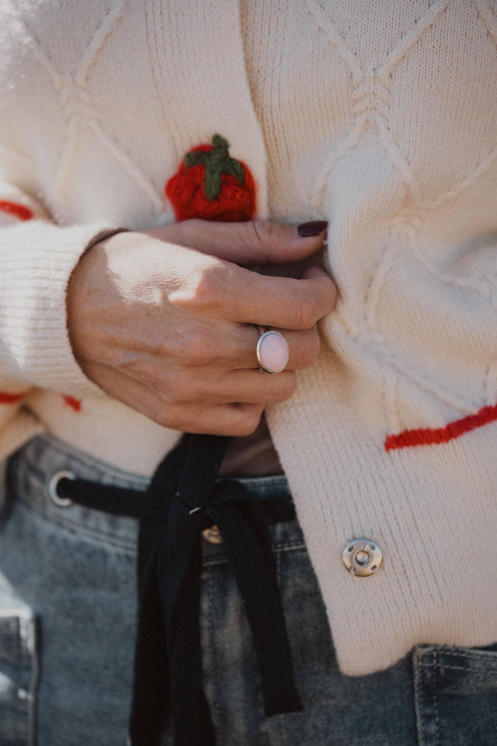 Soho Ring | Pink Opal