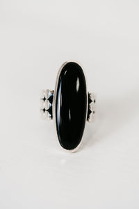 Sangria Ring | Black Onyx