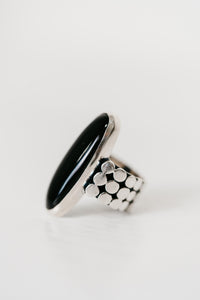 Sangria Ring | Black Onyx