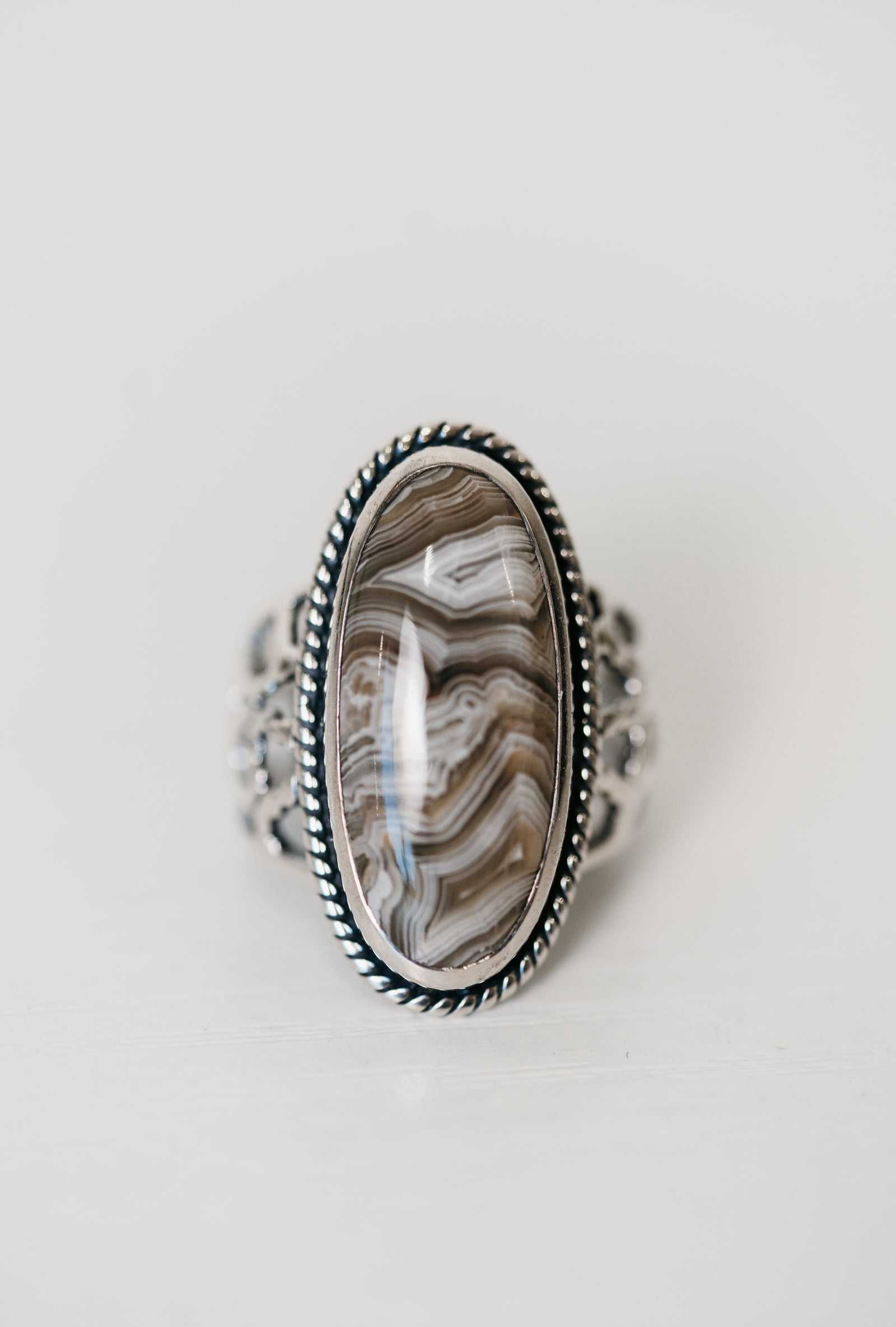 Ramos Ring | Crazy Lace Agate